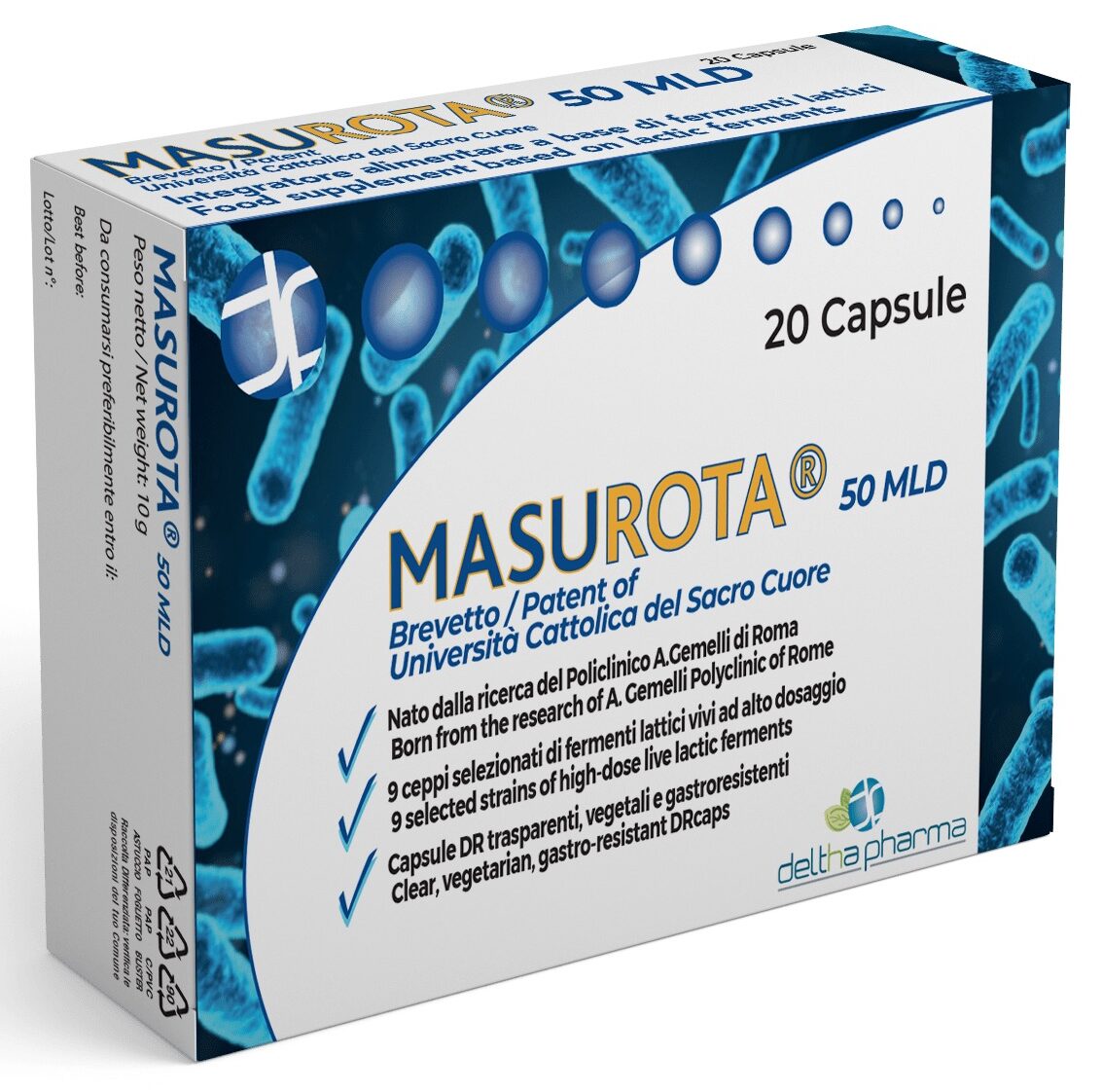 masurota50_mockup_f1 MASUROTA® 50 MLD 20 Capsule - immagine 1